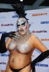Woo Woo Monroe during the RuPaul DragCon 2016, held at the Los Angeles Convention Center in Los Angeles, California, Saturday, May 7, 2016. Photo by Jennifer Graylock-Graylock.com 917-519-7666