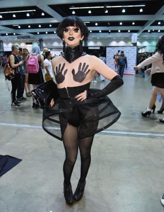 Coco St.James during the RuPaul DragCon 2016, held at the Los Angeles Convention Center in Los Angeles, California, Saturday, May 7, 2016. Photo by Jennifer Graylock-Graylock.com 917-519-7666